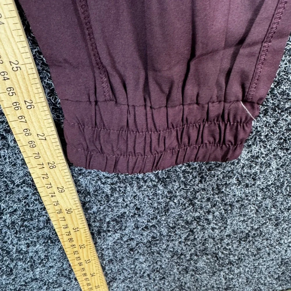 Halara Berry Red High Waisted Jogger Pants AL893-1098-L Large NWT - Picture 4 of 5